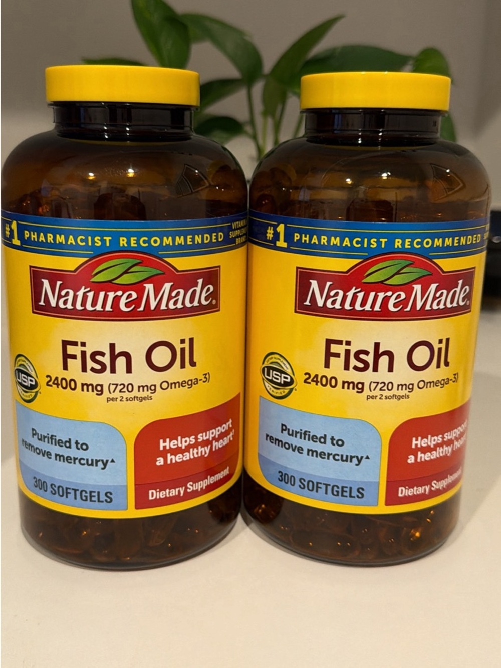 Fish Oil 2400mg Softgels